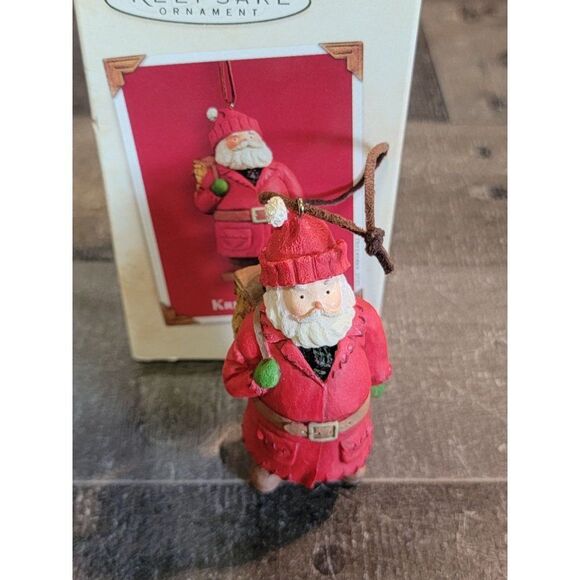 Hallmark 2003 Kris Kringle ornament Xmas Decor Santa - Picture 1 of 6